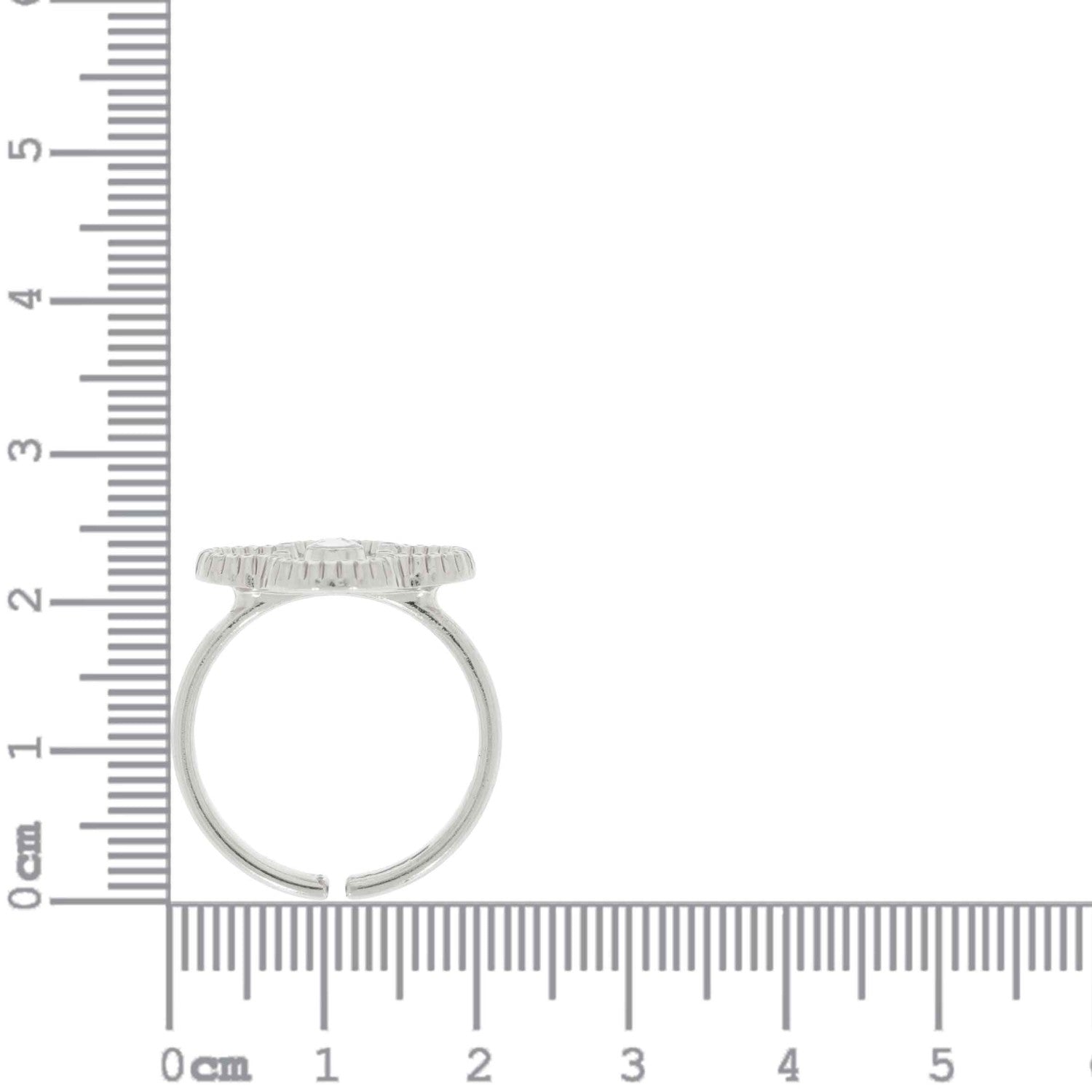 Anel Trevo Níquel Nº 21