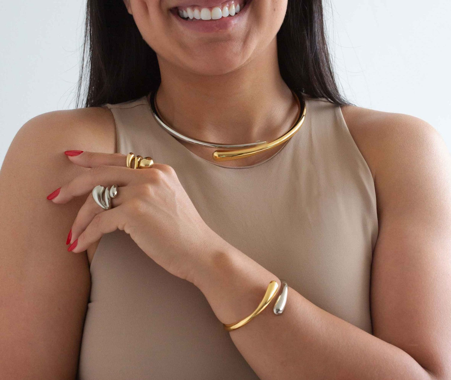 Maxi Anel Dourado Nº 20