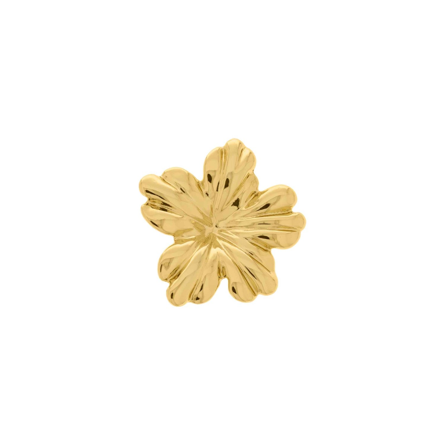 Brinco Flor Dourado