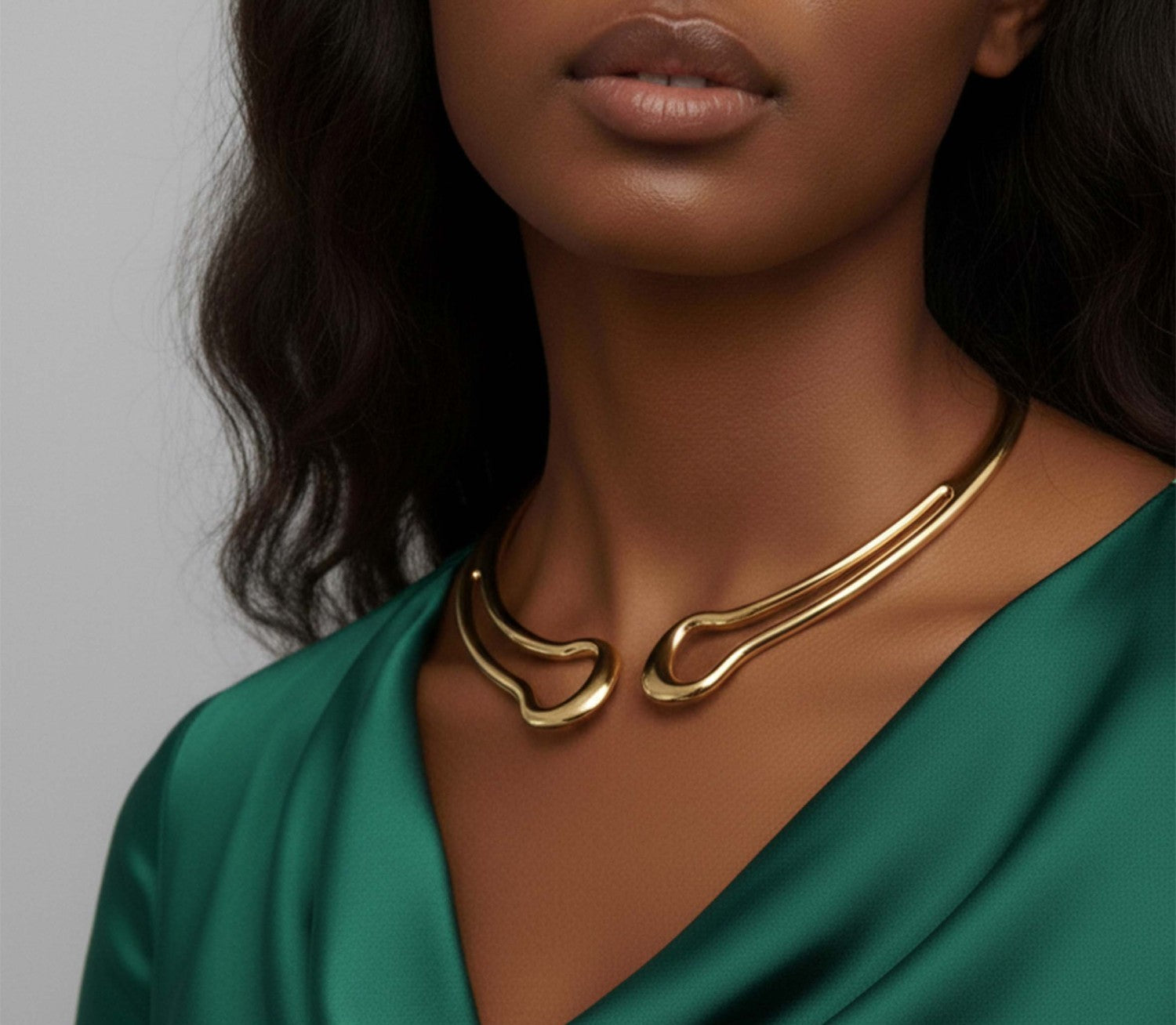 Colar Maximalista Ouro