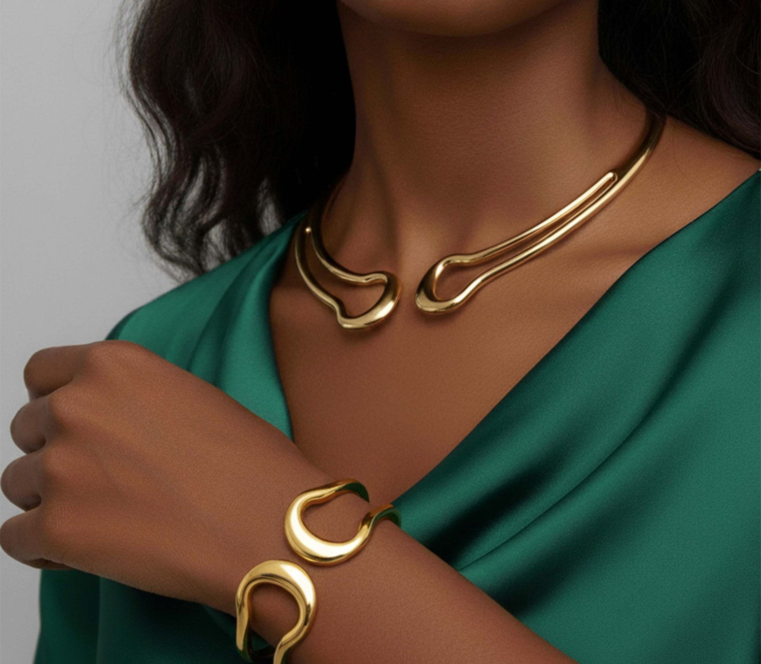 Colar Maximalista Ouro