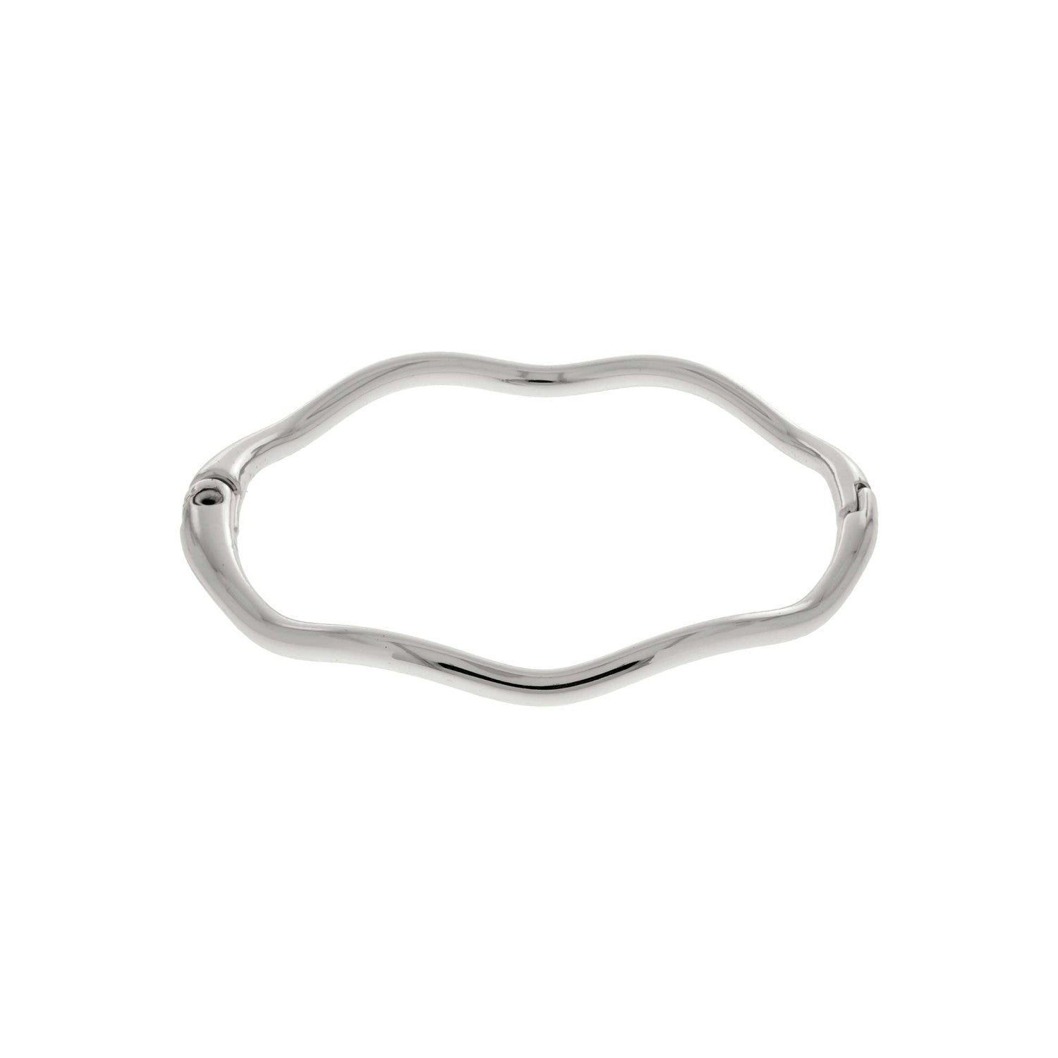 Pulseira Ondulada Níquel